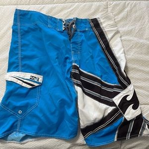 Andy Irons Billabong board shorts.